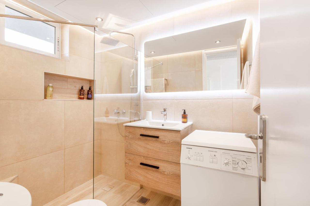 Del Mar Luxury Apartment 30M From The Beach Pórto Ráfti Buitenkant foto