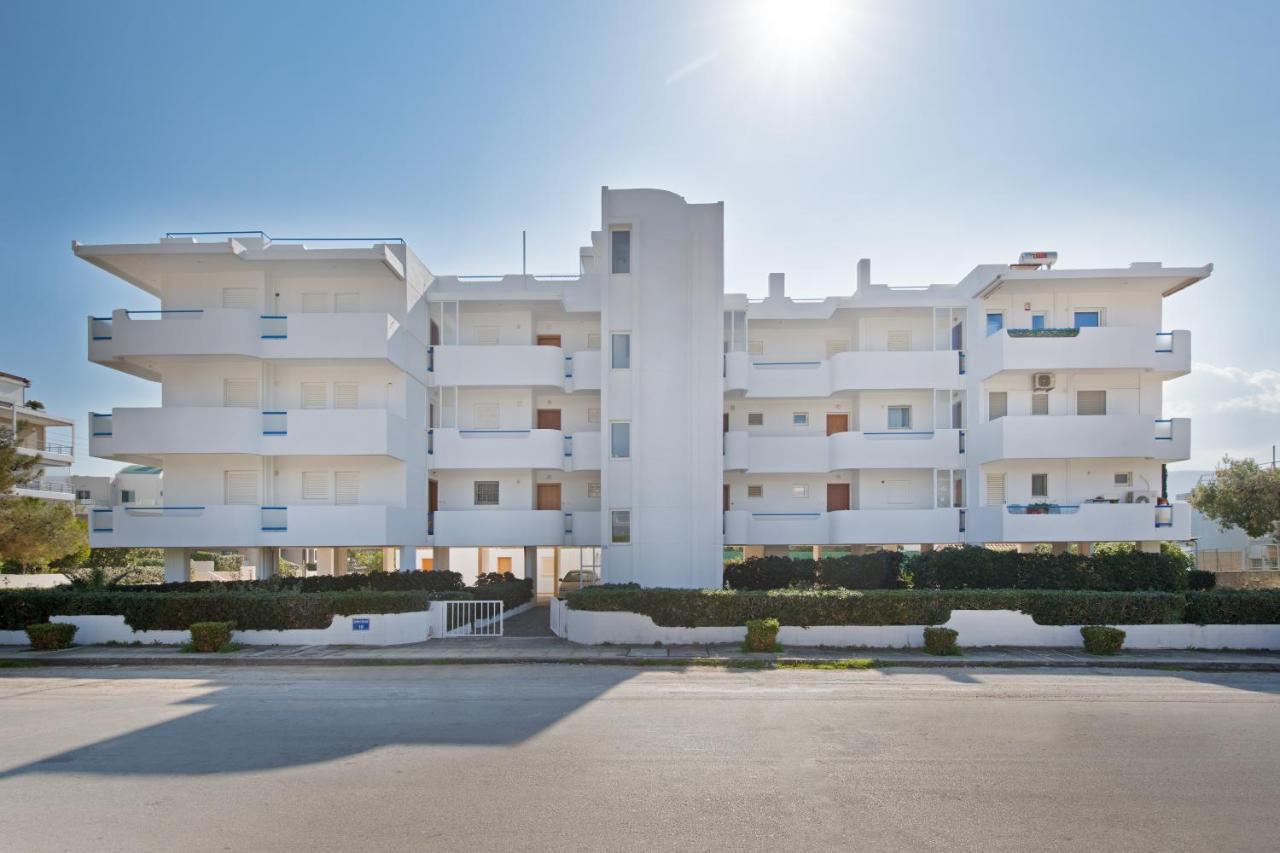 Del Mar Luxury Apartment 30M From The Beach Pórto Ráfti Buitenkant foto