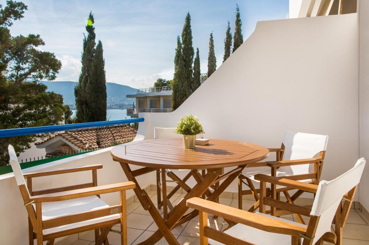 Del Mar Luxury Apartment 30M From The Beach Pórto Ráfti Buitenkant foto